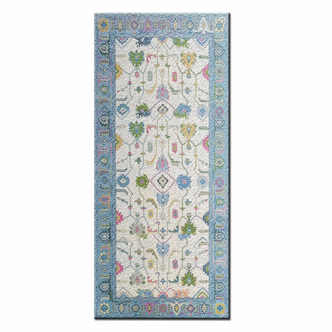 ANAVELIS - Hand Knotted Oushak Carpet